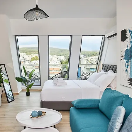 Casarte Luxury Penthouse #free Parking# By Binobi! Thessaloniki