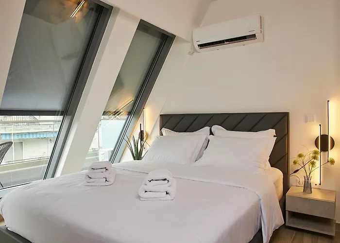 Casarte Luxury Penthouse #free Parking# By Binobi! Appartamento Salonicco